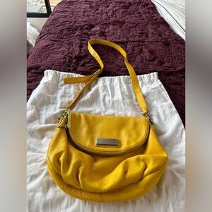 Marc Jacobs Yellow Standard Supply Bag with Dust cloth.